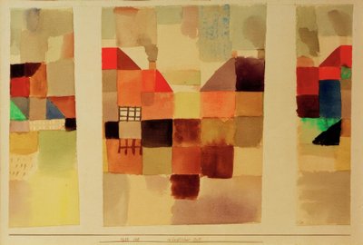 北方的地方 作者 Paul Klee